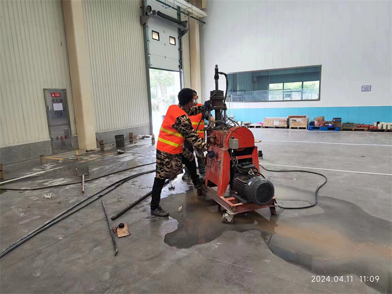 留坝厂房地面下沉塌陷注浆加固施工